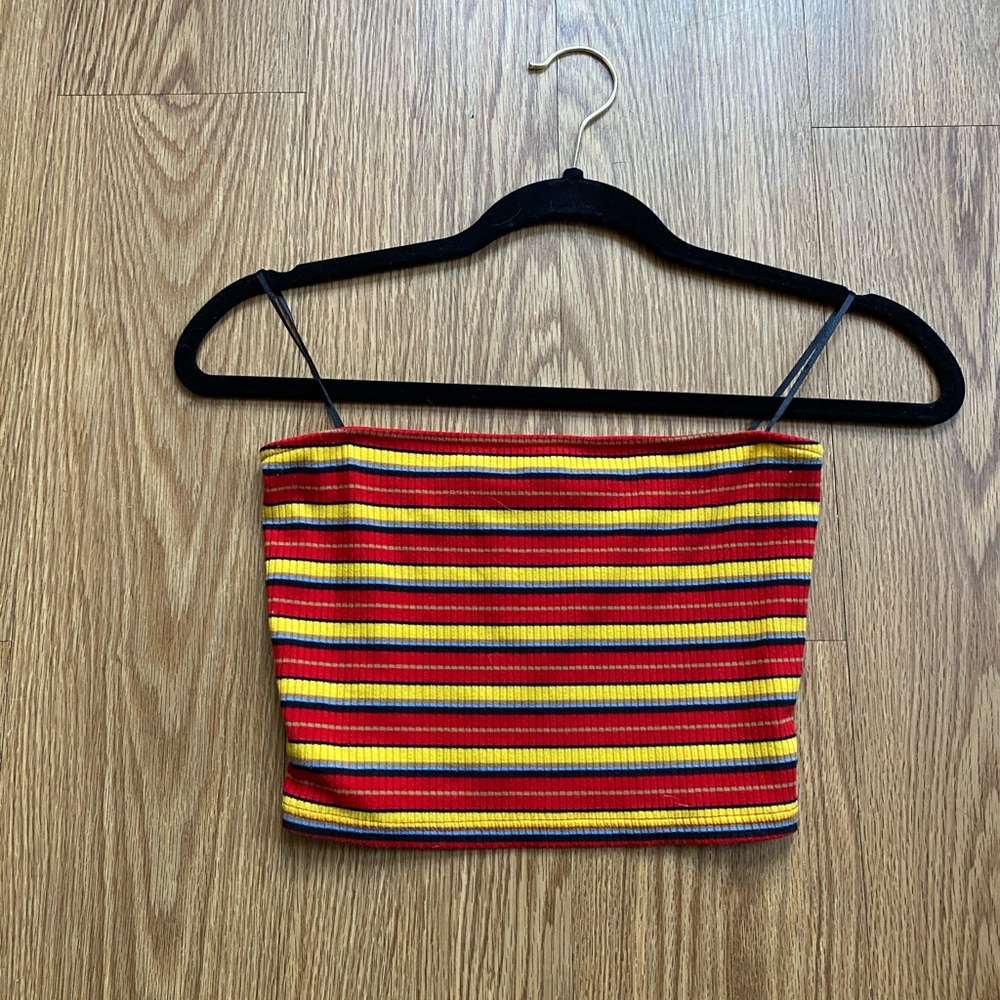 Multicolored Tube Top